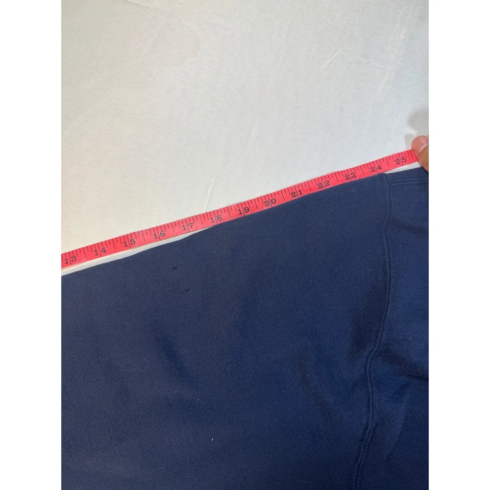 Vintage Russell Athletic Shippensburg University Sweatshirt Navy Blue XXXL FLAW - Picture 9 of 10